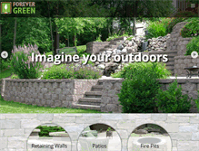 Tablet Screenshot of forevergreengrows.com